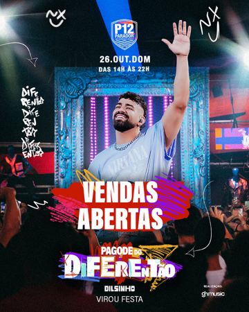 26/10 - Dilsinho l Pagode do Diferentão -📍P12 Jurerê thumbnail