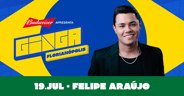 19/07 - Ginga Floripa l Felipe Araújo -📍Villa Romana Shopping  thumbnail