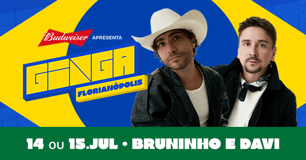 14 ou 15/07 - Ginga Floripa l Bruninho e Davi l Semi -📍Villa Romana Shopping thumbnail