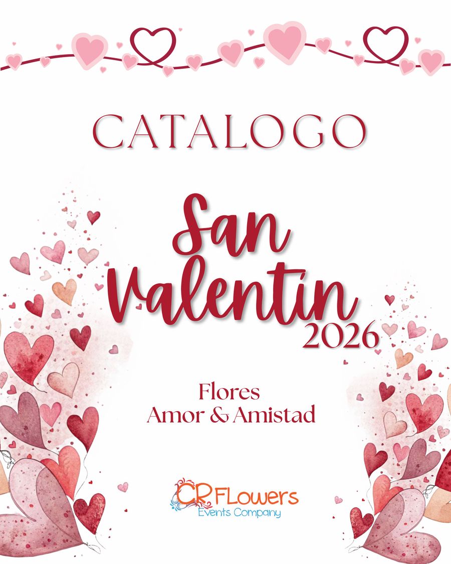 Catálogo San Valentin CR Flowers Events Company thumbnail