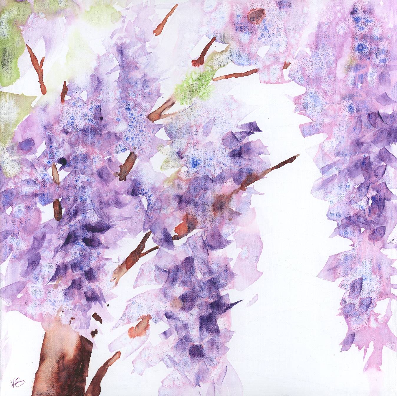 Elevate your watercolors by painting on canvas! thumbnail