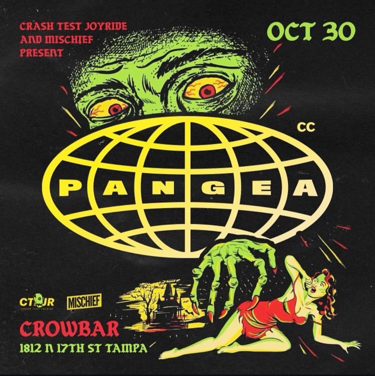 Oct. 30th Mischief Presents: Pangea Sound (Tampa, Florida) thumbnail