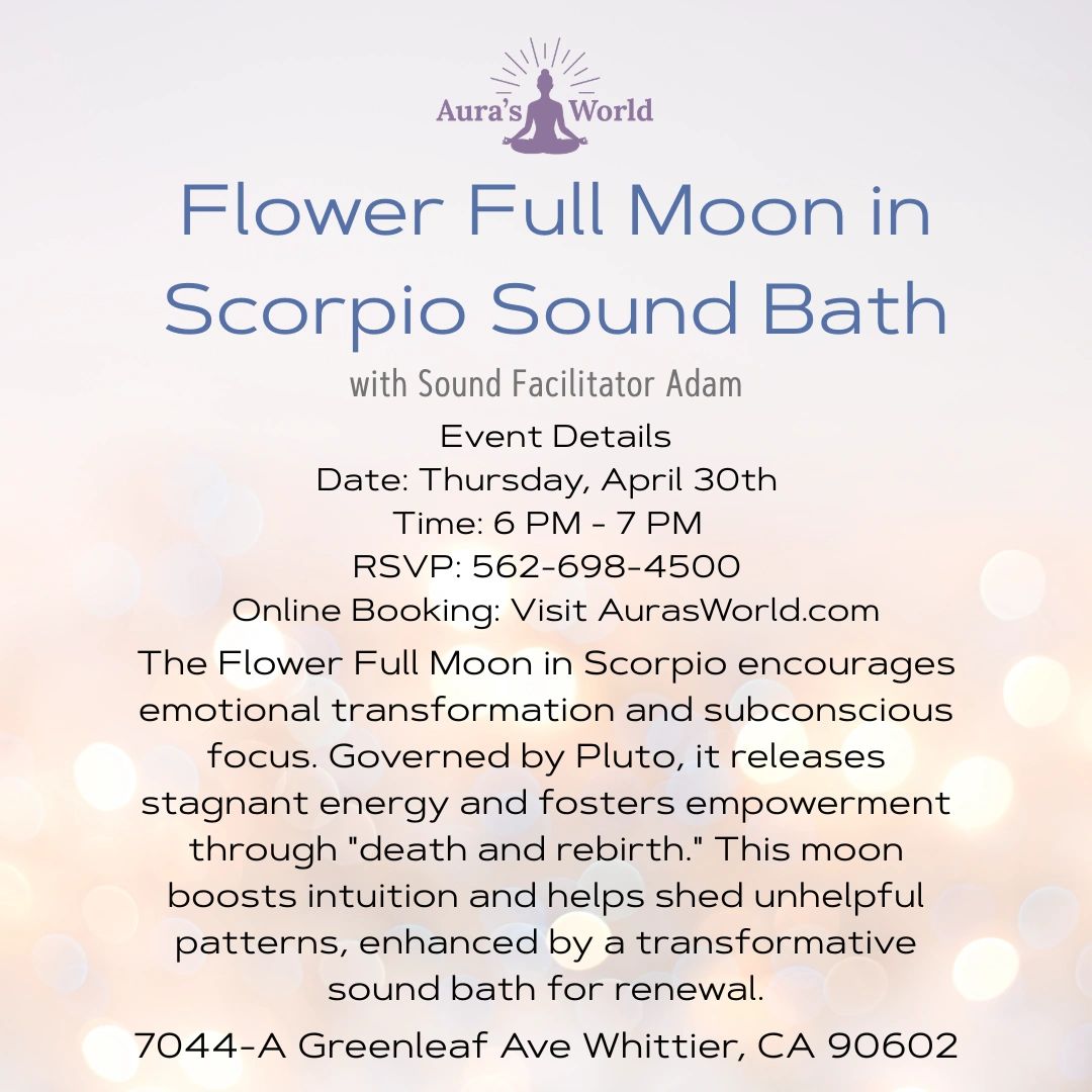 4/30/26 Flower Full Moon Sound Bath thumbnail