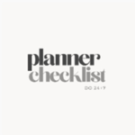 Planner 24 + 7 | o material perfeito pra  organizar sua rotina  thumbnail