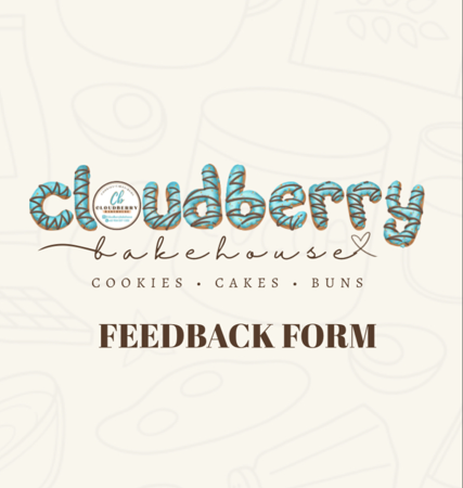 Cloudberry Bakehouse — Feedback Form thumbnail