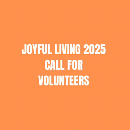 JOYFUL LIIVING Call for Volunteers thumbnail