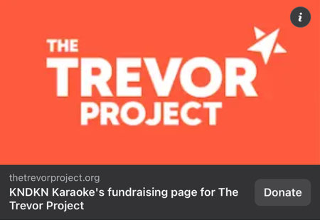 Pride Donation: The Trevor Project thumbnail