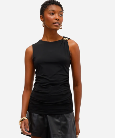 Regata preta de poliamida  thumbnail