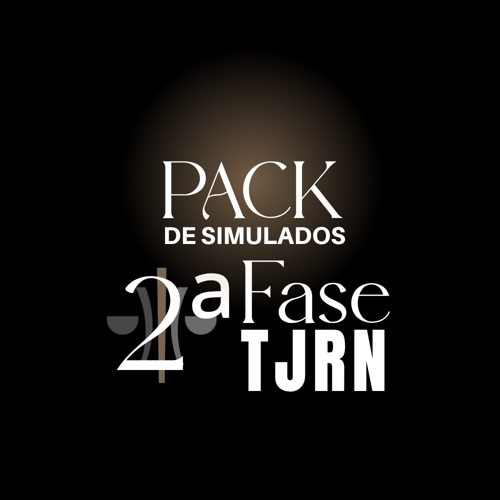 Pack de Simulados TJRN - 2ª Fase (10 simulados com 1 peça prática, 1 dissertação e 2 questões cada) thumbnail