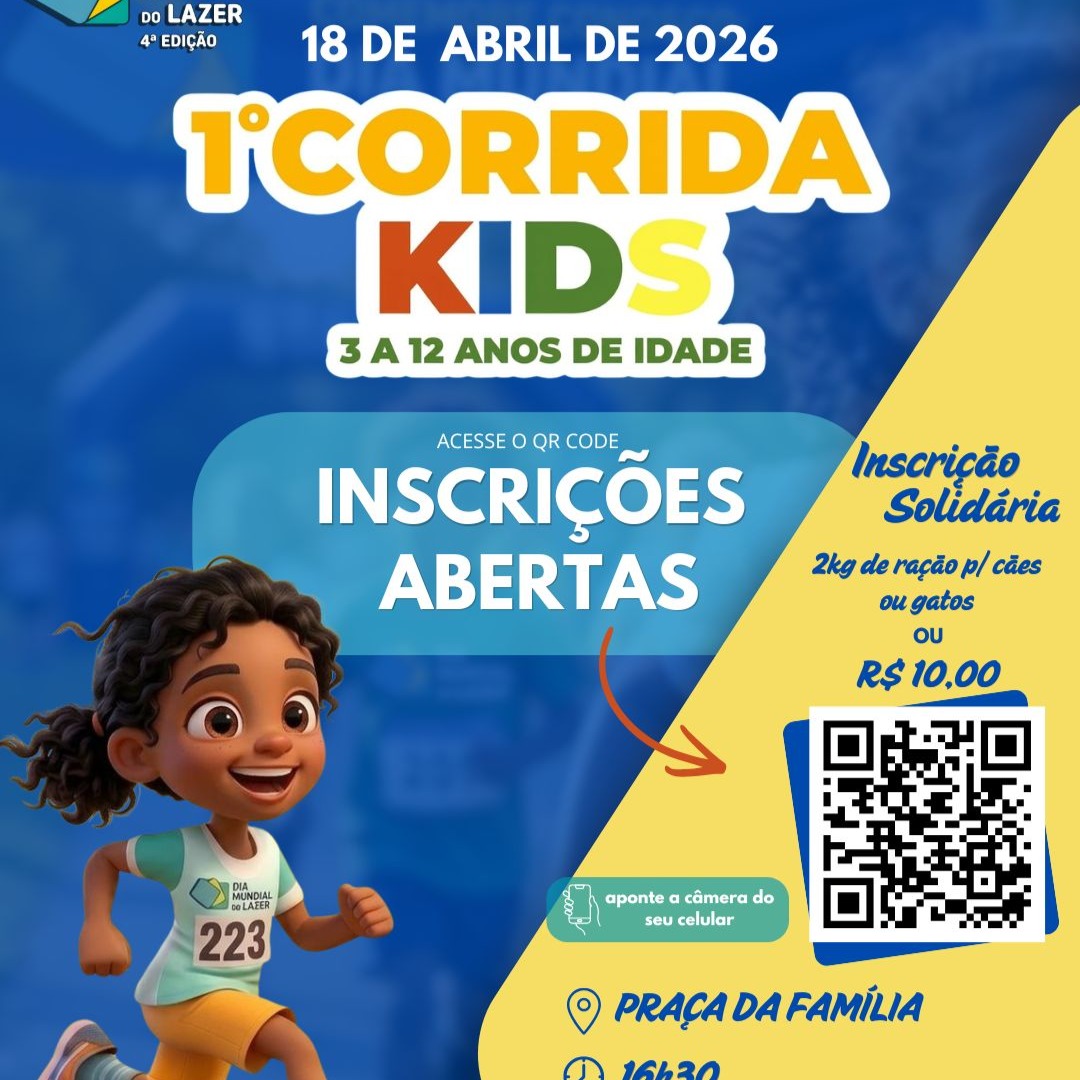 🏃Inscrições Corrida Kids - 2026 thumbnail