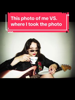 And yet it’s one of my favorite photos of myself w my guitar ever #photography #womeninmusic 🎱💗