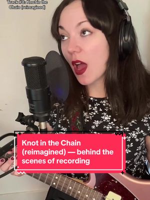 This one has been so fun to give a second life to compared to my original acoustic version from 2023 💓💿 #whimsical #grun
