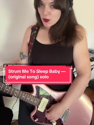 I’m so proud of this solo and song, can’t wait for everyone to hear strum me to sleep when the album is out 💓 #solo #fen