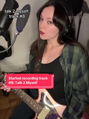Started recording track #8: Talk 2 Myself // on my upcoming album Town Dwellers #sundayfunday #talkingtomyself #womeninm