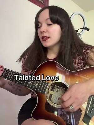 Just getting some practice in before my gig this Saturday!! 🥰 #taintedlove #acousticcover 