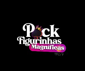 Pack Figurinhas Magníficas 🖤✨ thumbnail