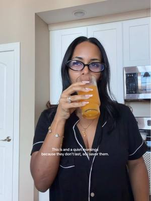 quiet mornings + something that helps my energy, focus, and digestion = a better start for me #morningglowmocktail #morn