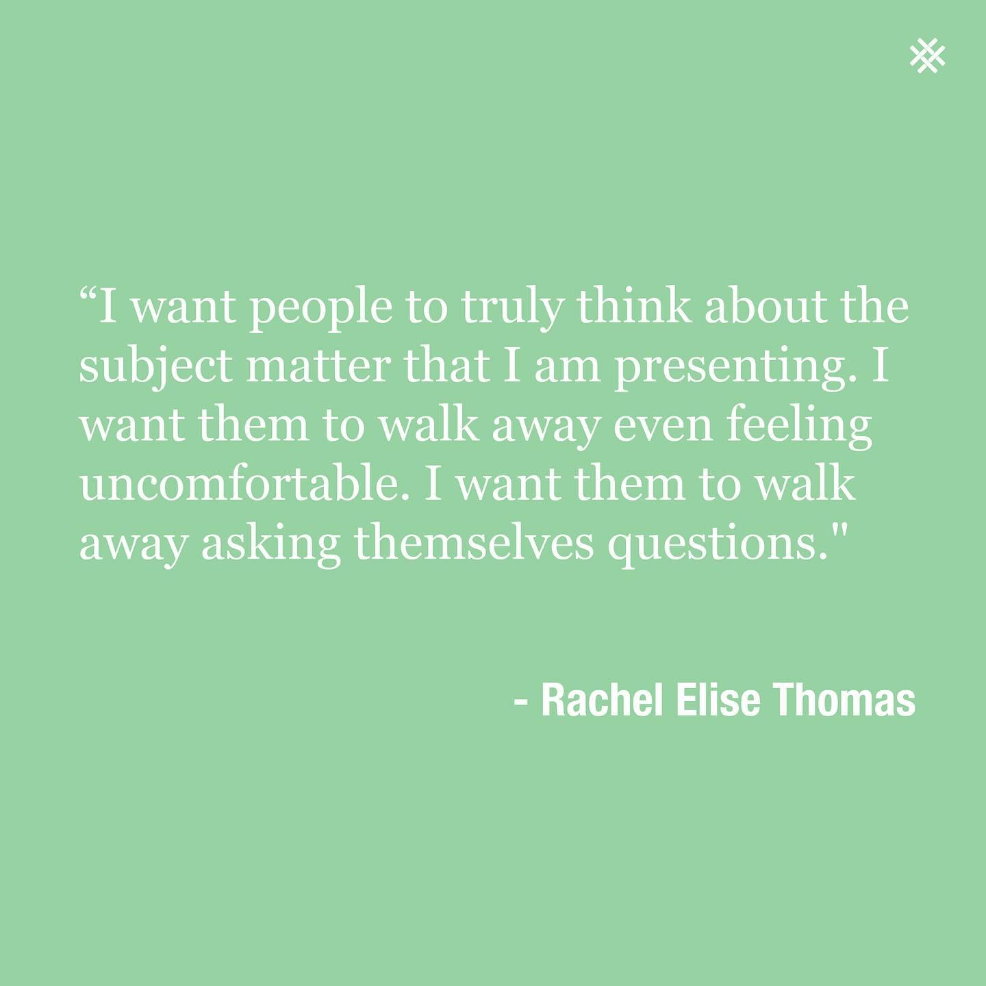 𝘝𝘪𝘴𝘶𝘢𝘭 𝘕𝘶𝘢𝘯𝘤𝘦𝘴 & 𝘝𝘶𝘭𝘯𝘦𝘳𝘢𝘣𝘪𝘭𝘪𝘵𝘺

Working in the realm of lens-adjacent, interdisciplinary approaches, Rachel Elise Thomas