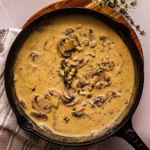 Creamy Mushroom Sauce thumbnail