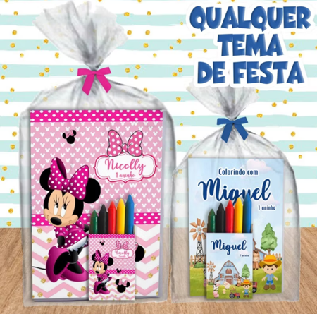 Kit para colorir personalizado thumbnail