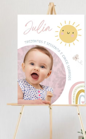 Quadro decorativo com foto thumbnail