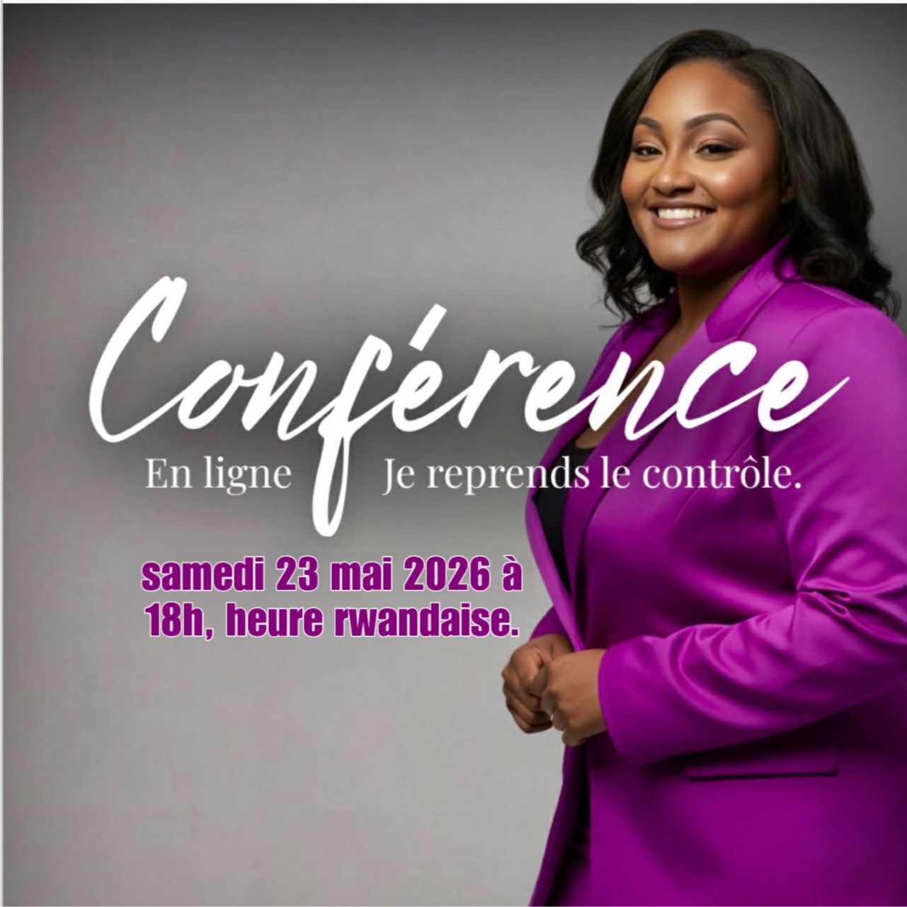 Je reprends le contrôle ! Conférence en ligne - 23/05/2026 thumbnail