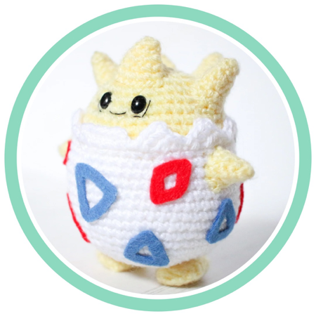Togepi Amigurumi Pattern thumbnail