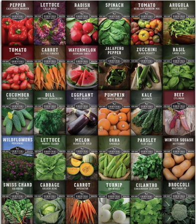 Organic Heirloom Seeds (Amazon Affiliate) thumbnail