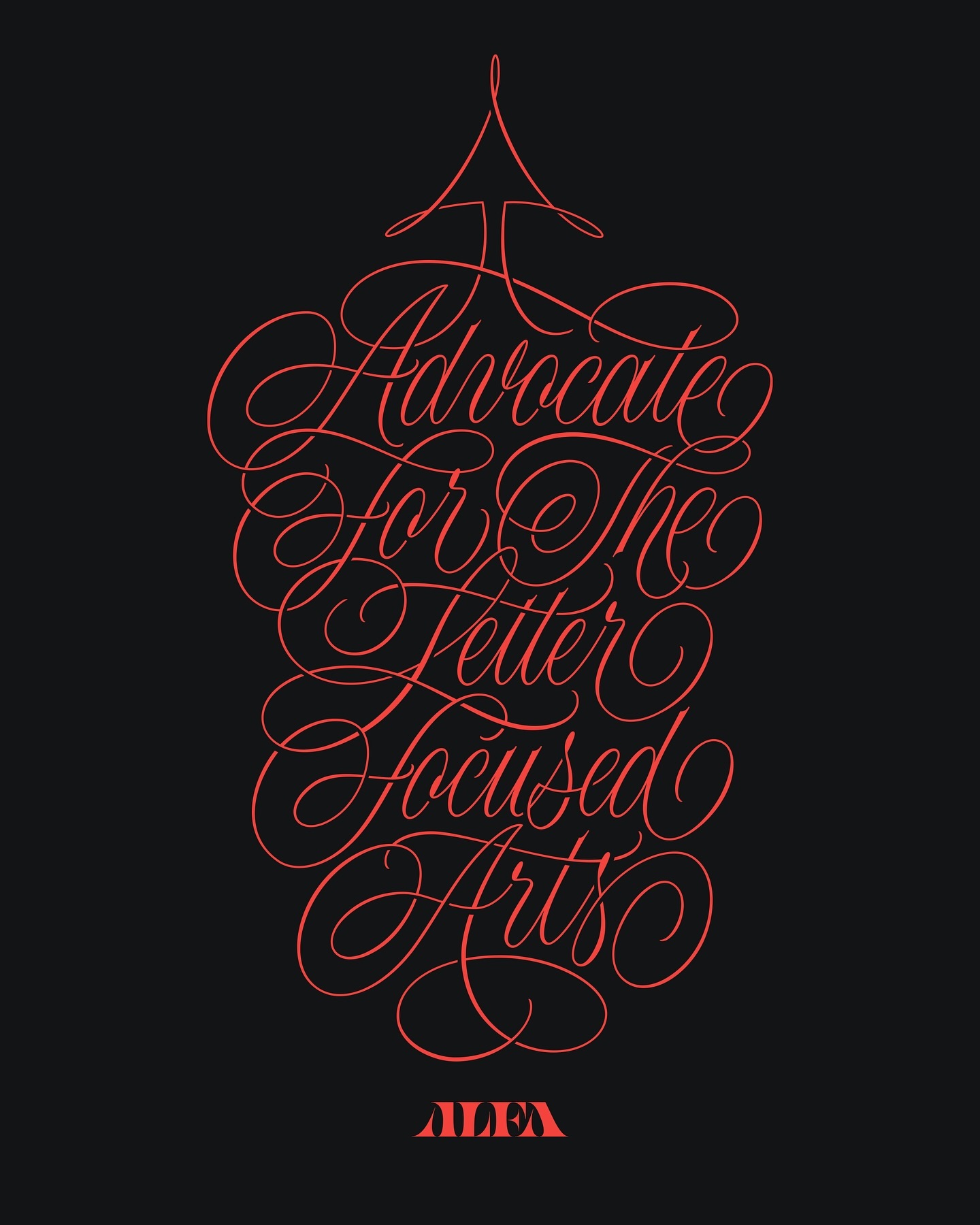 A better, stiller look at the design on The Advocate Tee, now available for pre-order on @cottonbureau for the next two 