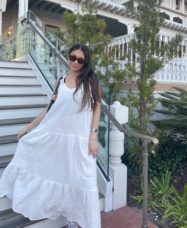 White Maxi Dress thumbnail