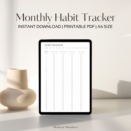 Check Out My Habit Tracker on Etsy! ☺️ thumbnail