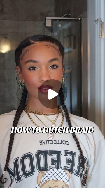 How to Dutch braid  thumbnail