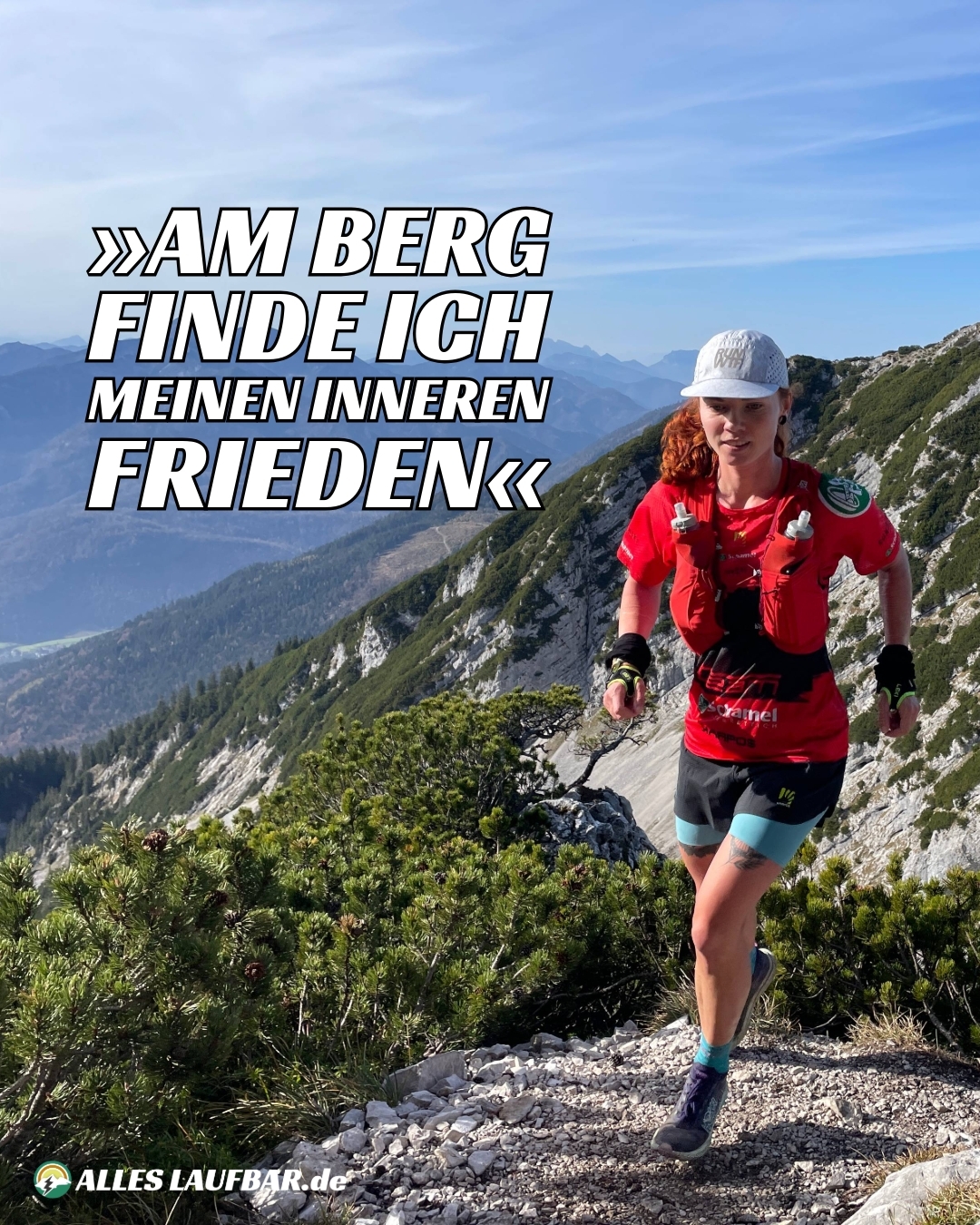 Am Berg fühlt Beliana Hilbert sich zu Hause. Das war nicht immer so. Die junge Läuferin, die im September den Adamello U