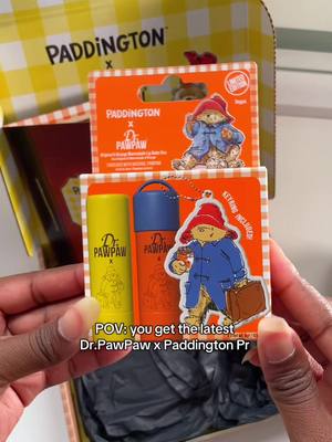 The cutest collab @Dr.PAWPAW x Paddington Bear 🐻🐾 Dr.PawPaw do *the best* lip balms I have tried. Theyve perfected the b