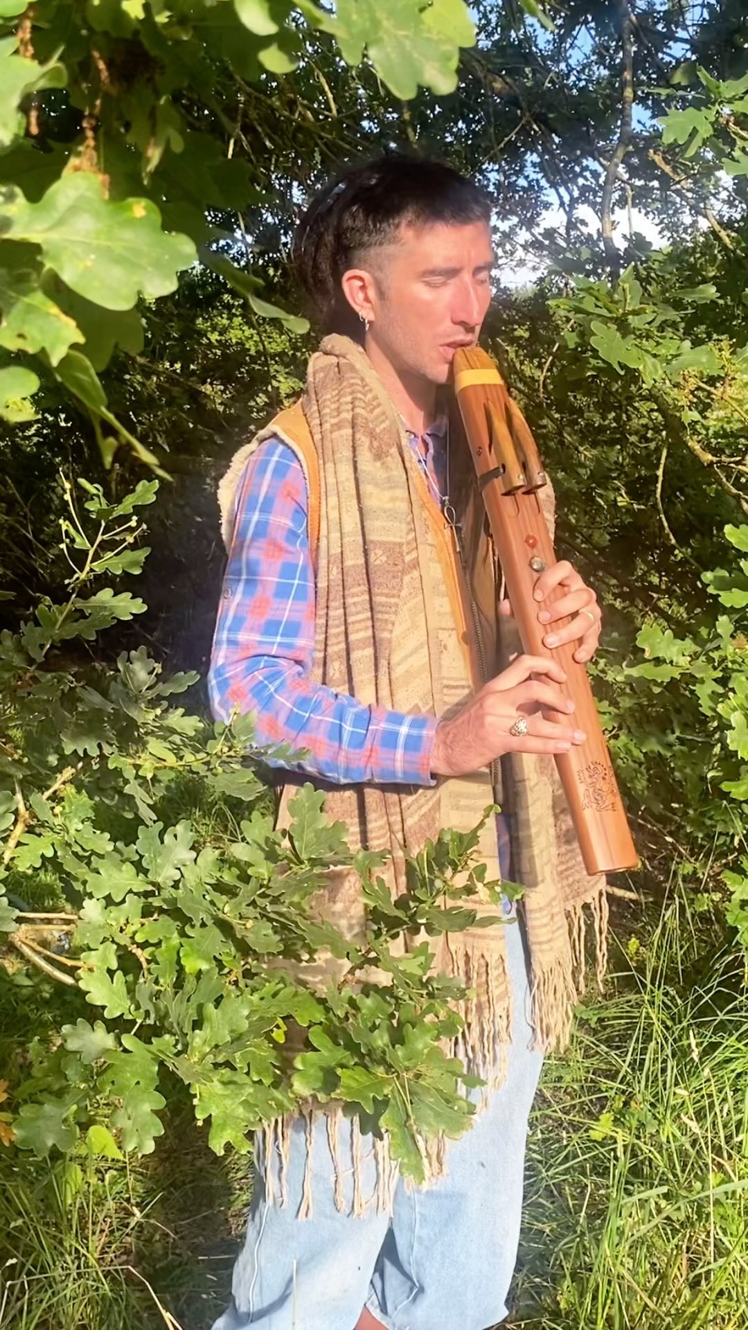 On the way to UK for Summer solstice celebration with hearth-minded community to create the New earth every single thoug