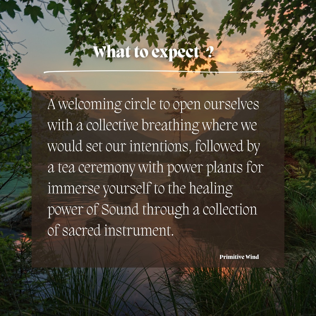 Hello beautiful community 🙏

Here is a little Sharing of what to expect of our Sound Ceremony during New Moon and Full M