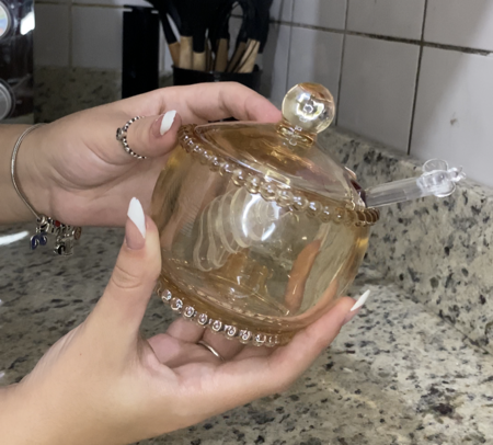 Meleira cristal pearl- cor âmbar thumbnail