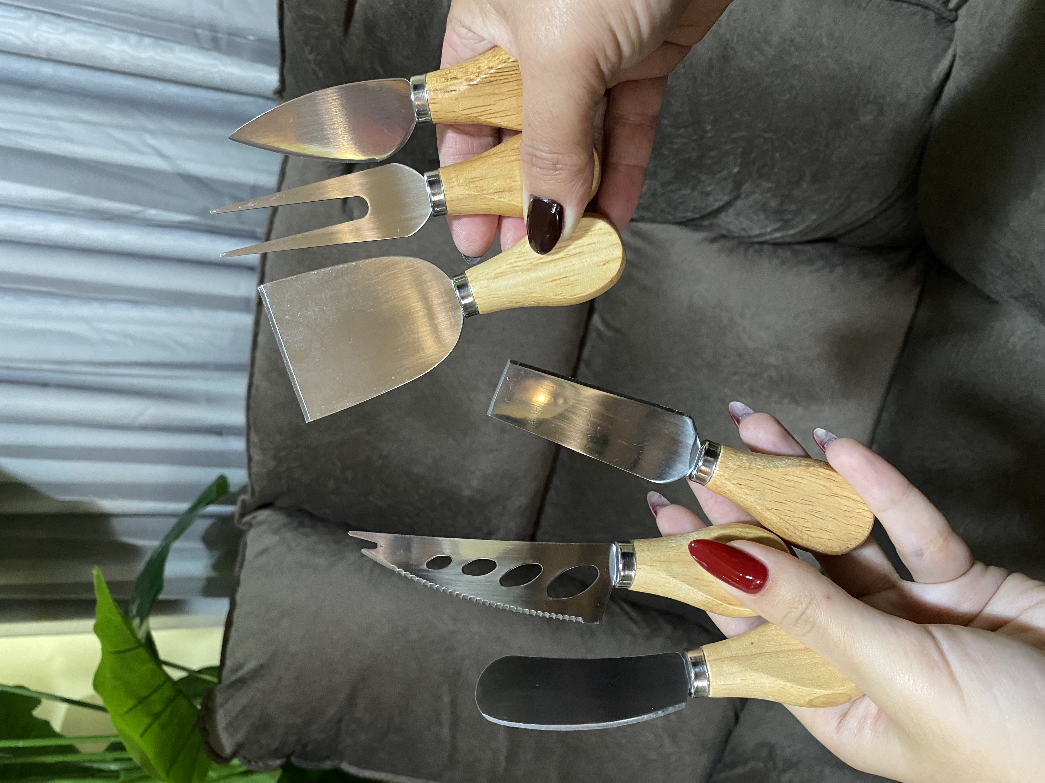 Jogo de utensílios para queijo  thumbnail