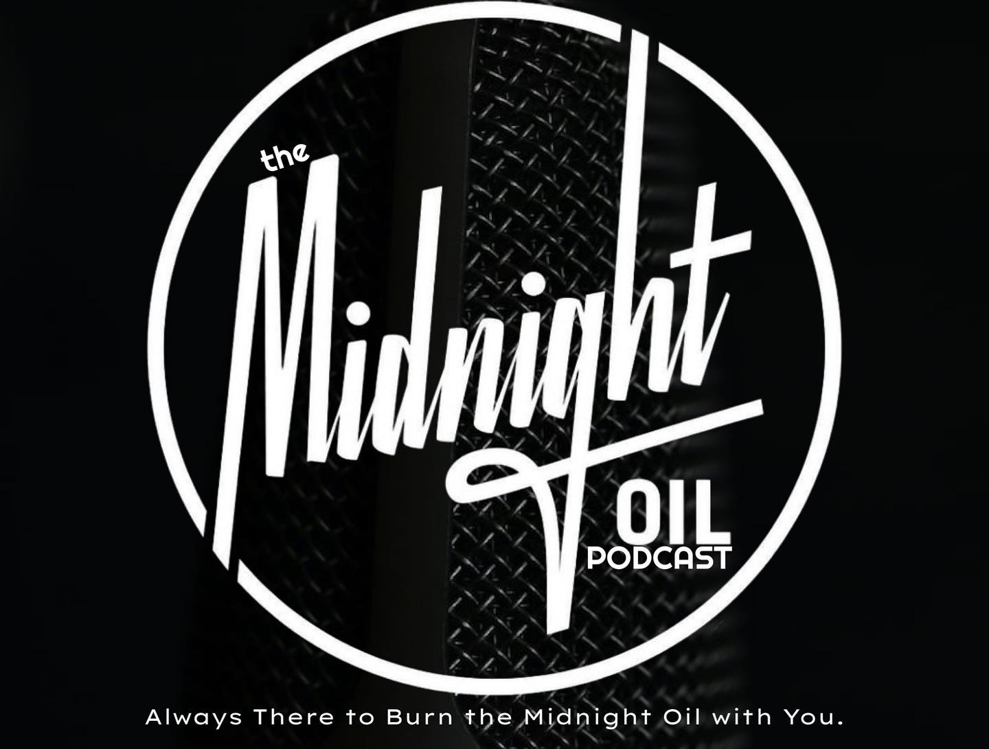 New podcasts call for new podcast logos! We burned through the midnight oil to make this one for @midnightoilpod! Make s
