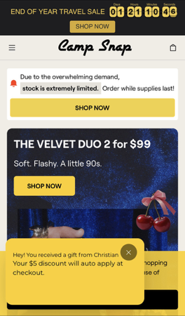 Cop A Camp Snap Camera!  thumbnail