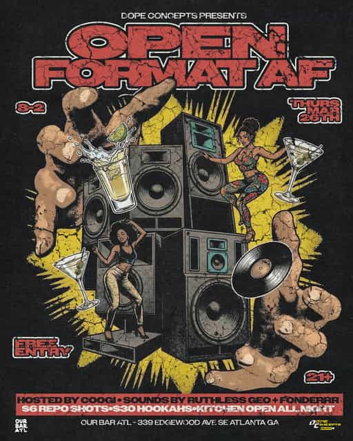 OPEN FORMAT AF | The Daily Note & Dope Concepts Media | Thu, Mar 26, 2026 | Our Bar ATL thumbnail