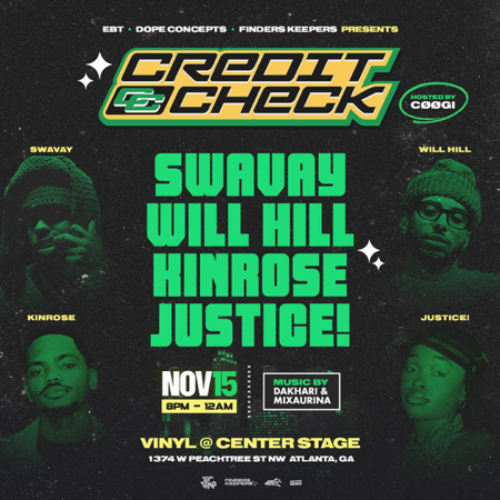 Credit Check II (SWAVAY, WILL HILL, KINROSE & JUSTICE!) thumbnail