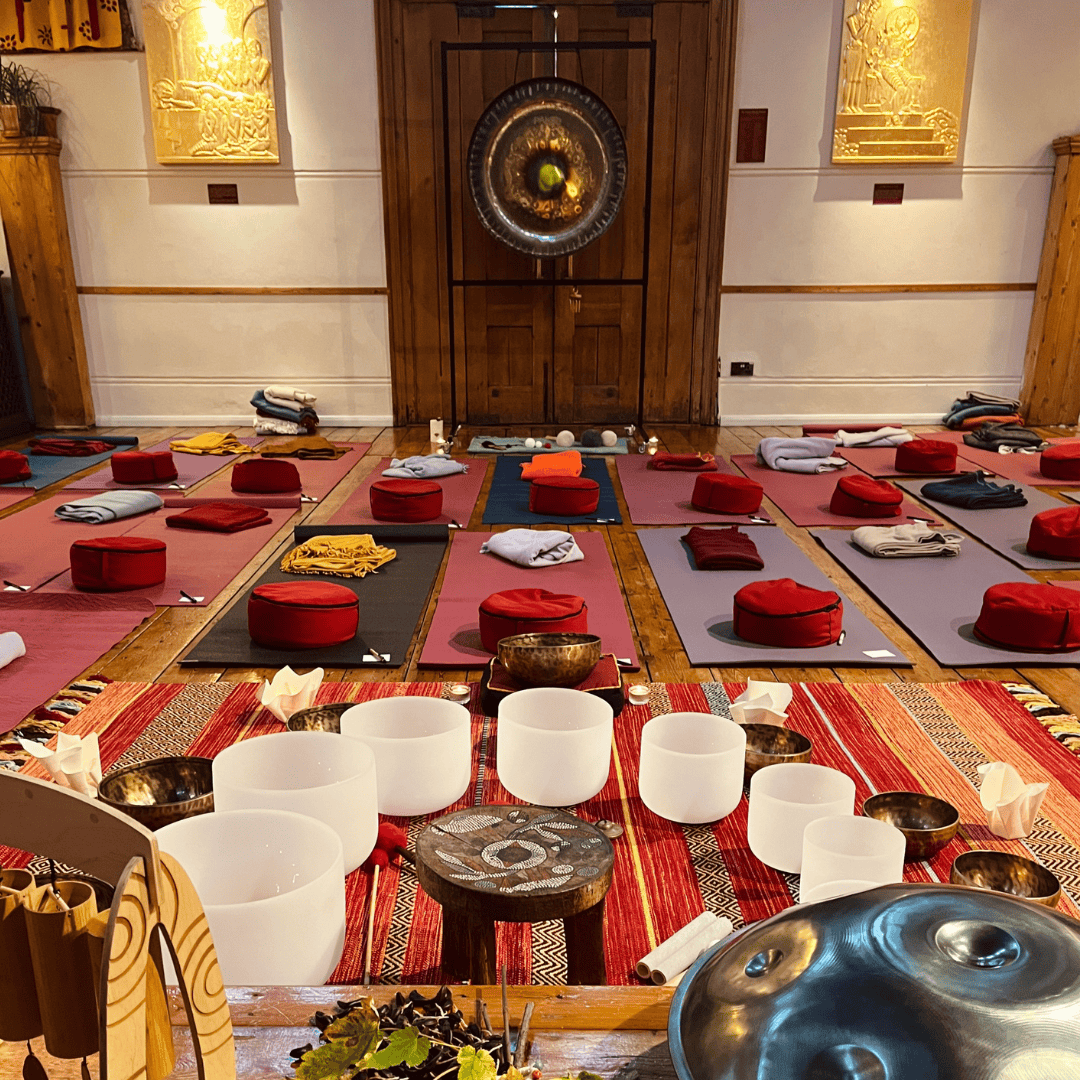 Sun 5th, 11am, Autumn Equinox Group Sound Meditation @ Jamyang Buddhist Centre, Main Gompa, Kennington thumbnail