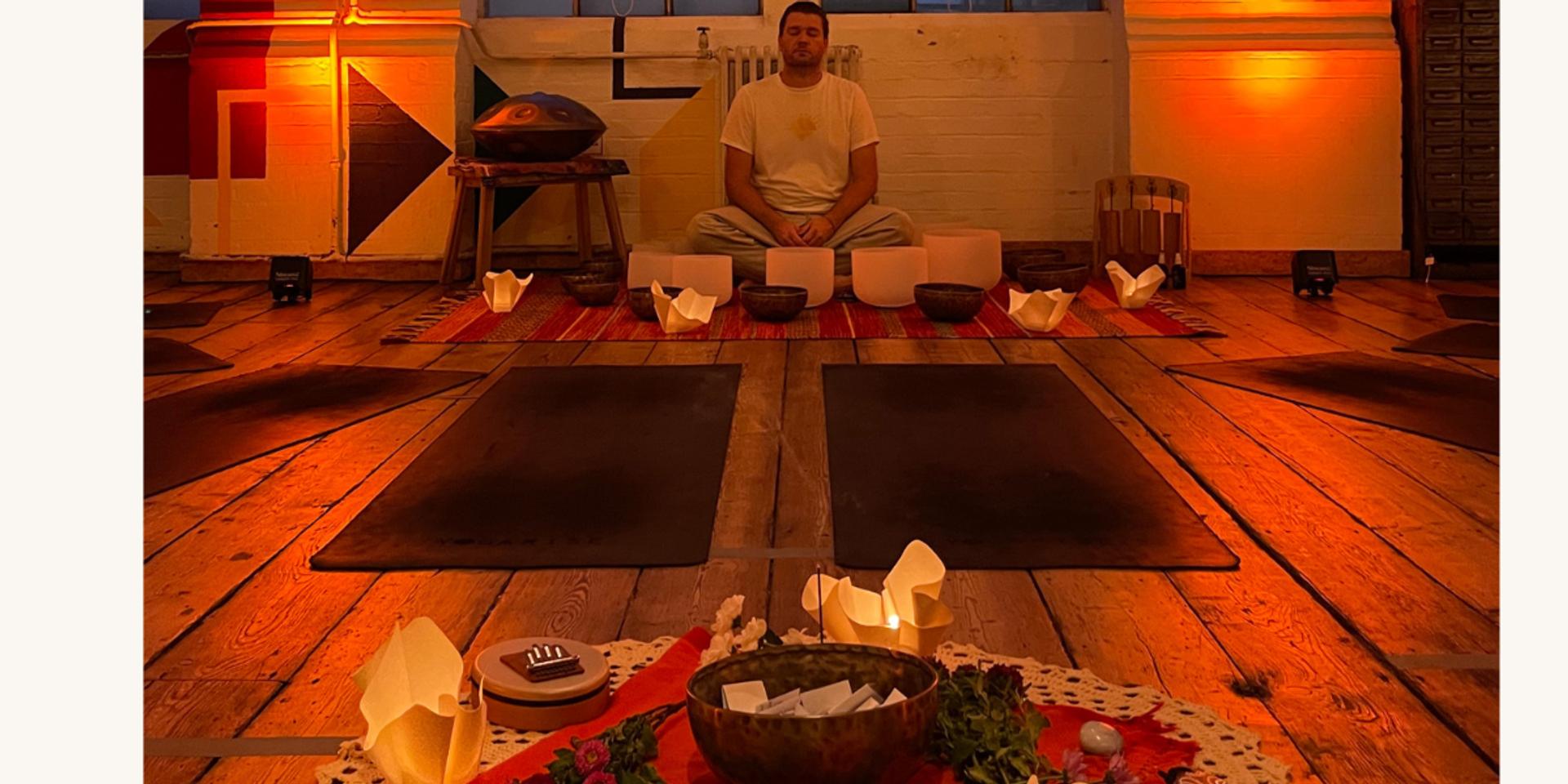 Sat 21st. 1:30-3:30pm - Spring Equinox - Group Sound Meditation @ Yogarise Peckham thumbnail