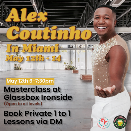Alex Coutinho  USA TOUR :Samba no pé  Dance Masterclass  thumbnail