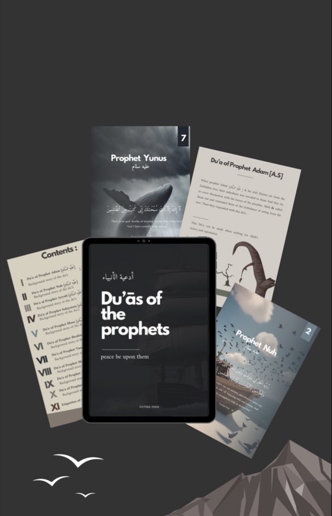 Du’as of the prophet [peace be upon them]⛰️ thumbnail