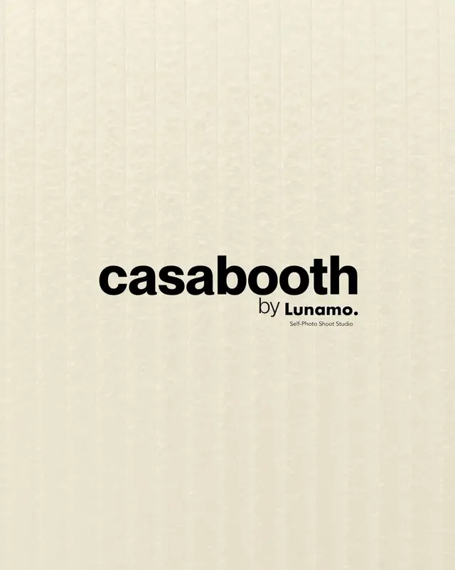 Say hello to casabooth by Lunamo. — our mini self-photoshoot booth, built to bring your safe space to you 💌 From wedding