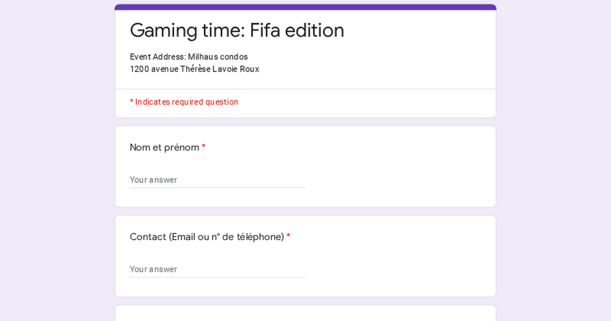 Inscription Form_Gaming Time thumbnail