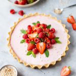No Bake Strawberry Cheesecake Tart thumbnail