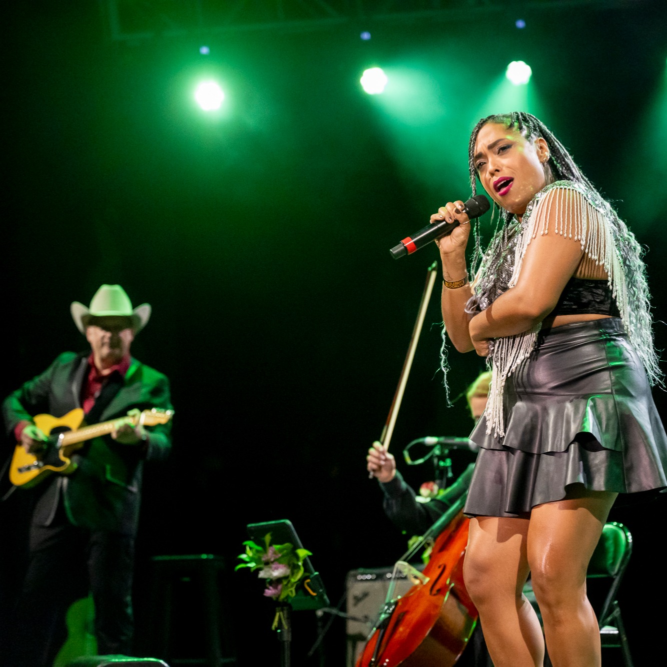 Mireya Ramos and the Poor Choices, Morley, and Talibah Safiya at BRIC Celebrate Brooklyn! thumbnail